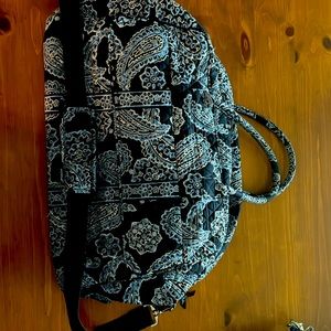 Vera Bradley Grand Weekendee Deep Night Paisley